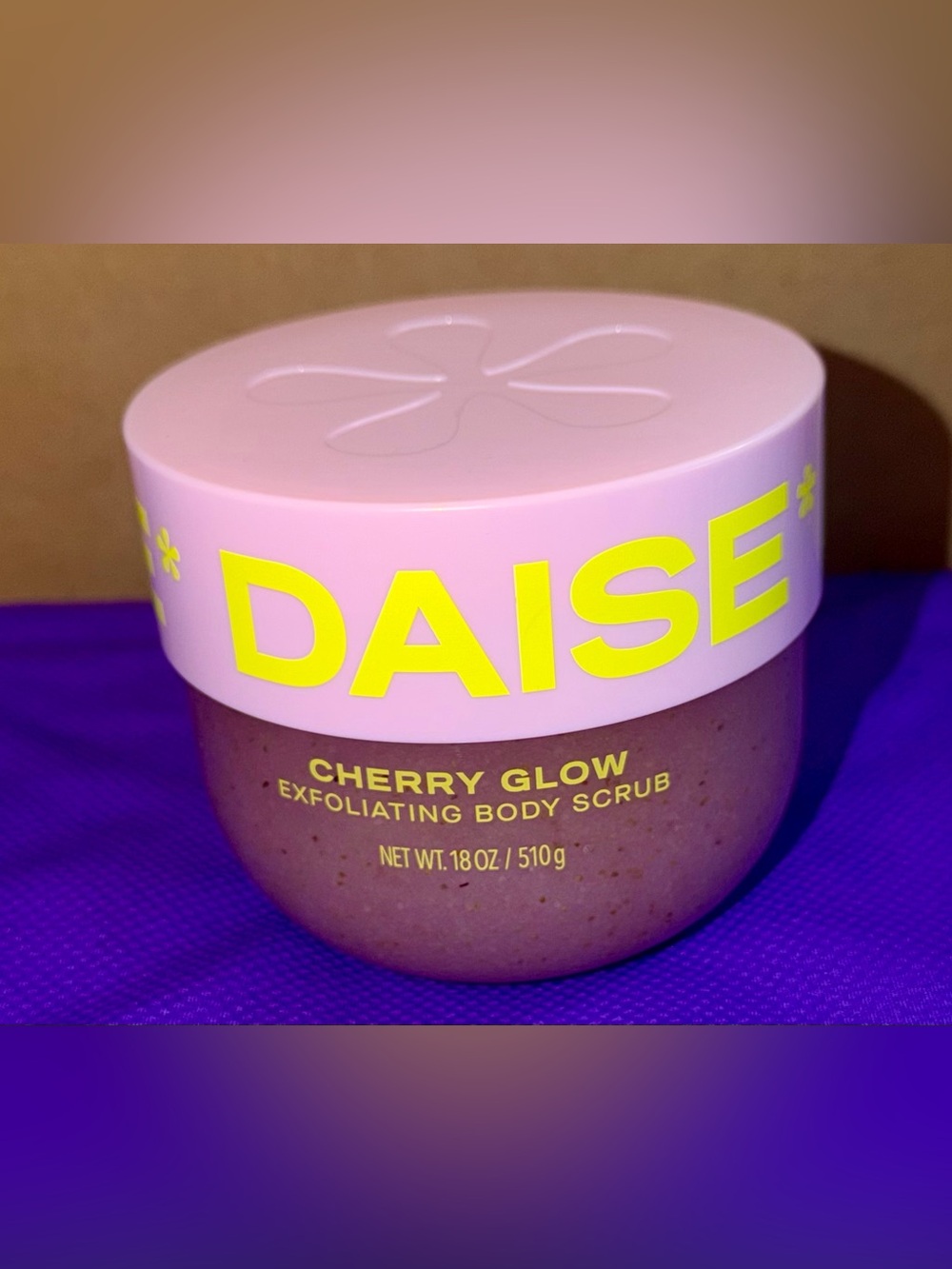 🌼Daise Cherry Glow Exfoliating Body Scrub - Pink